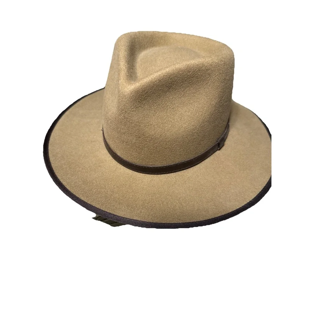 Olive & Pique Western Cowgirl/ Cowboy 100% Wool Felt Hat Designed In USA